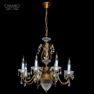 Люстра подвесная CHIARO 482010308 Селена 8x40W E14